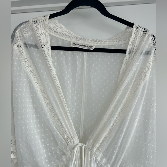 Abercrombie Swimsuit Coverup, One Size, Sheer - Picture 5 of 6